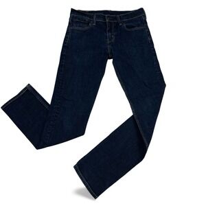 Levi's 511 Men's‎ 29x32 Slim Tapered Jeans Dark Wash Denim Streetwear Academia